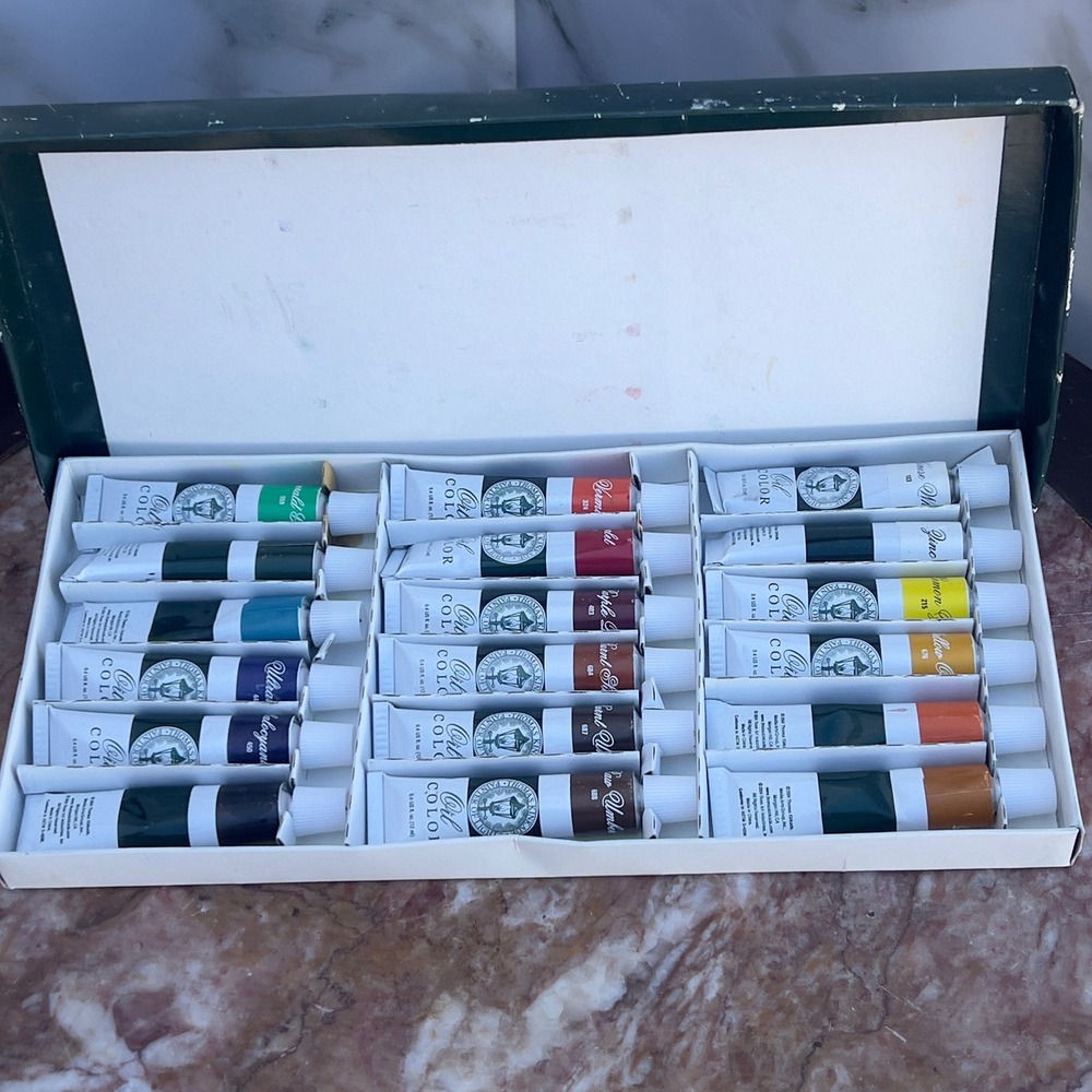 Thomas Kinkade Painter of Light Oil Color Paint Set 18 Tubes 12ml Assorted